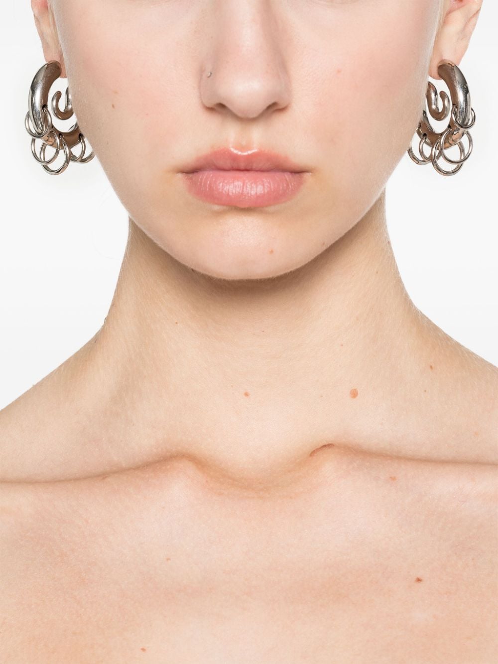 Orecchini Pierced Seroent Hoops