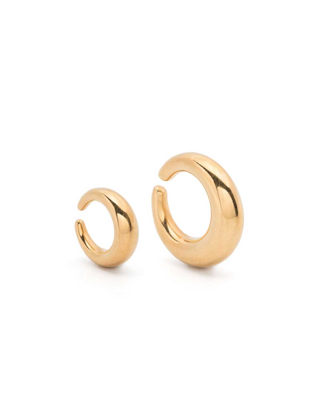 Circle Ear Cuffs Gold