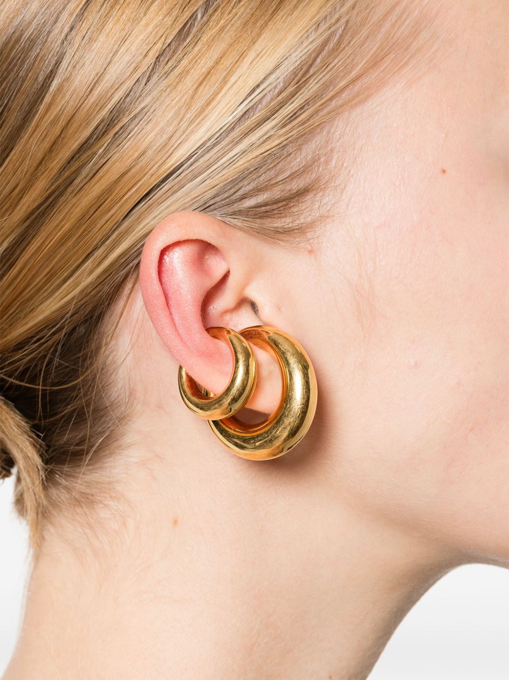 Circle Ear Cuffs Gold