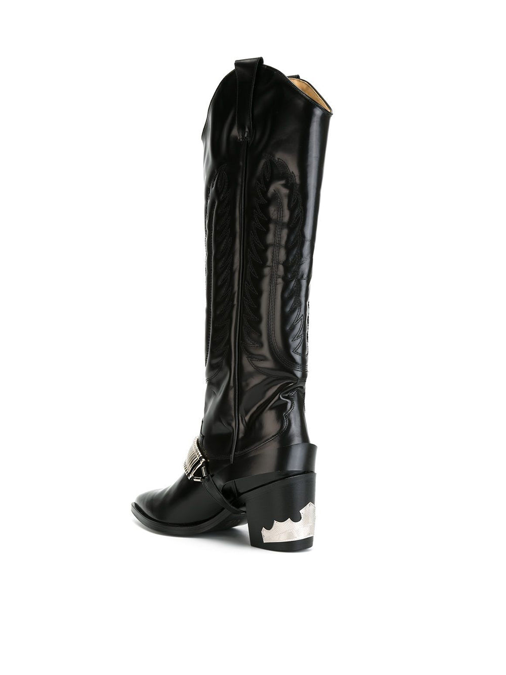 Boots with multiple buckles