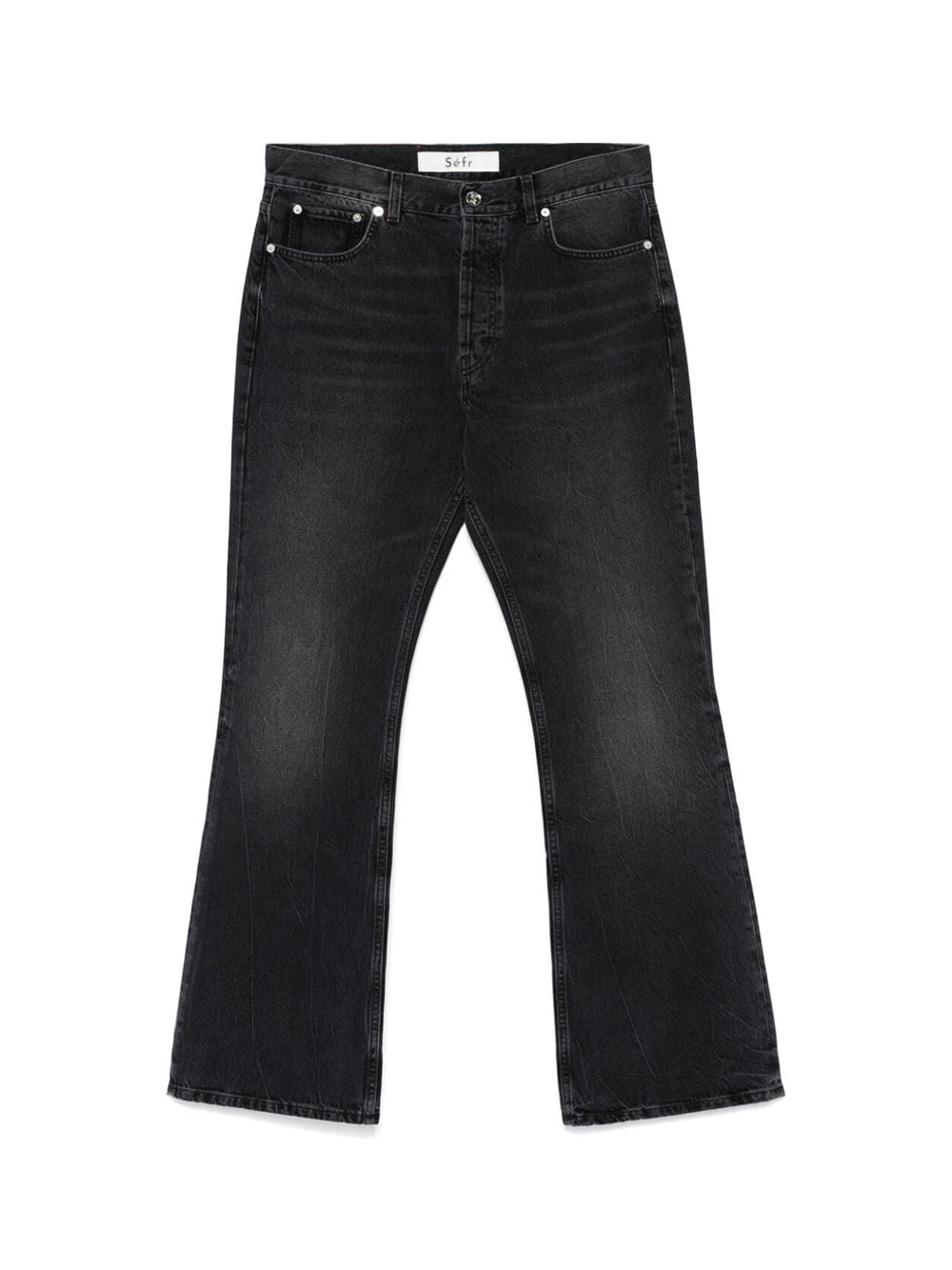 Rider Cut black denim jeans