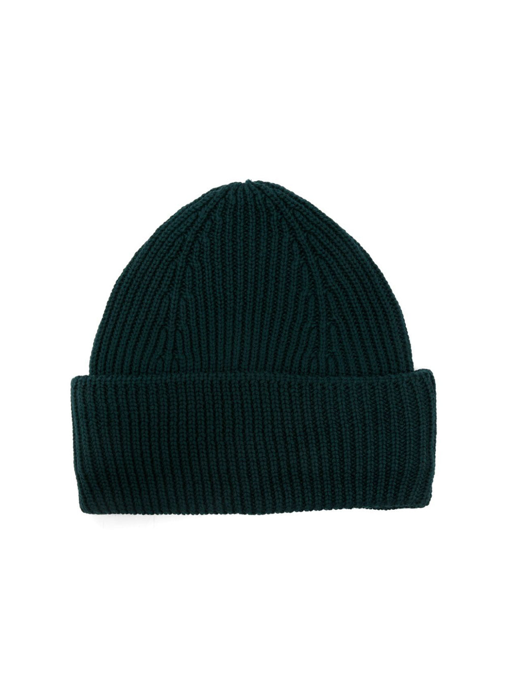 Ribbed beanie in Merino wool