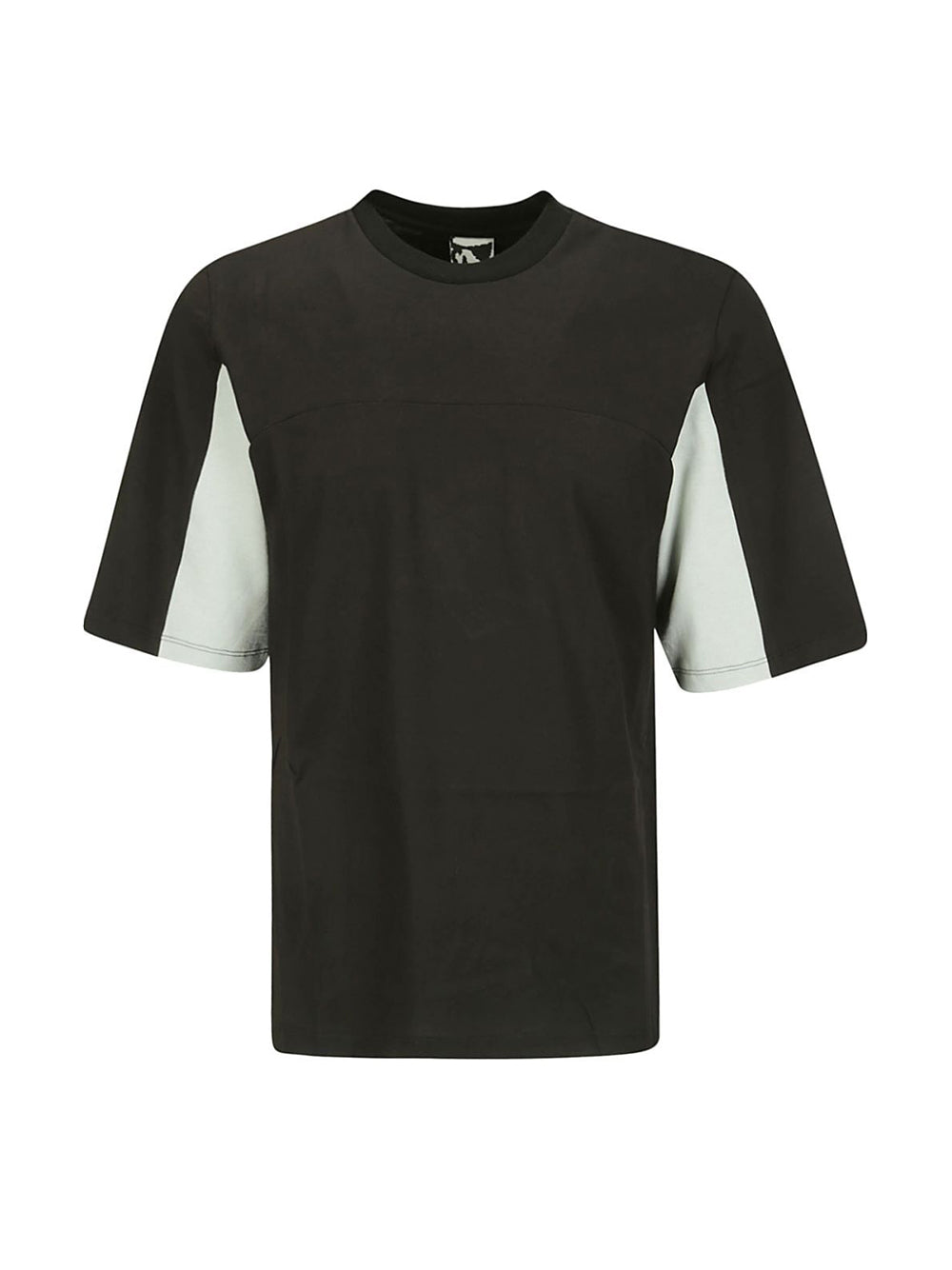 T-shirt with contrasting cotton details