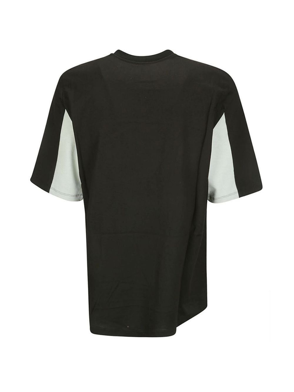 T-shirt with contrasting cotton details