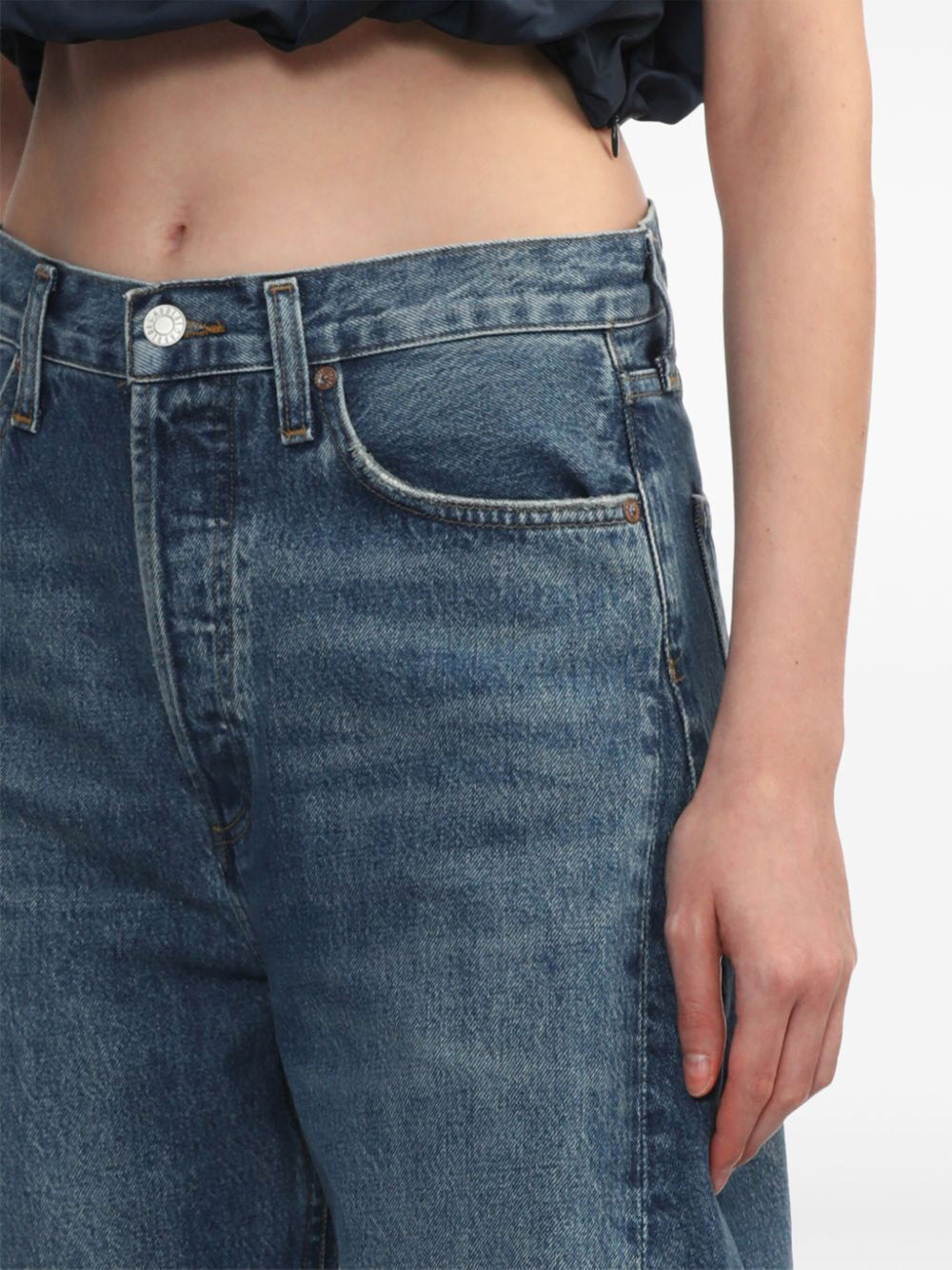 Mid-Rise Jeans