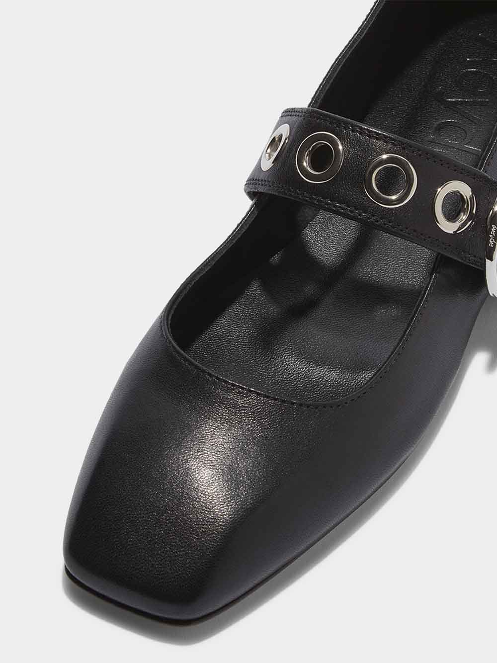 Uma Eyelet Nappa Leather