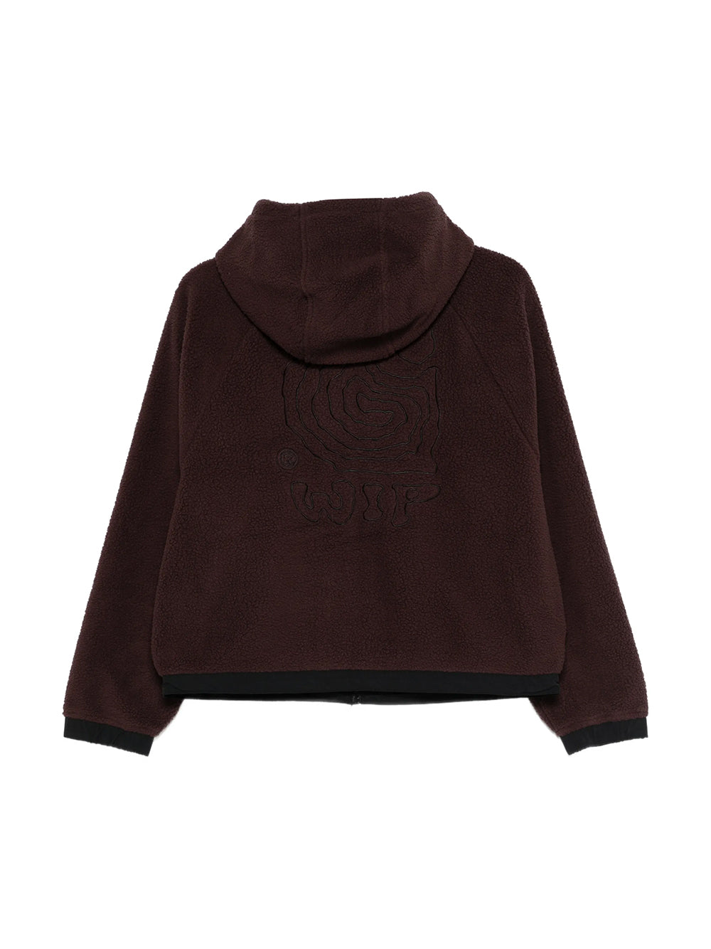 Giacca "W` Hooded Helix Fleece"