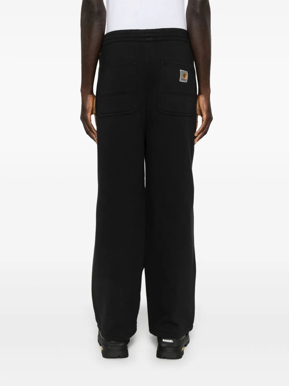 Pantaloni In Felpa "Double Knee"