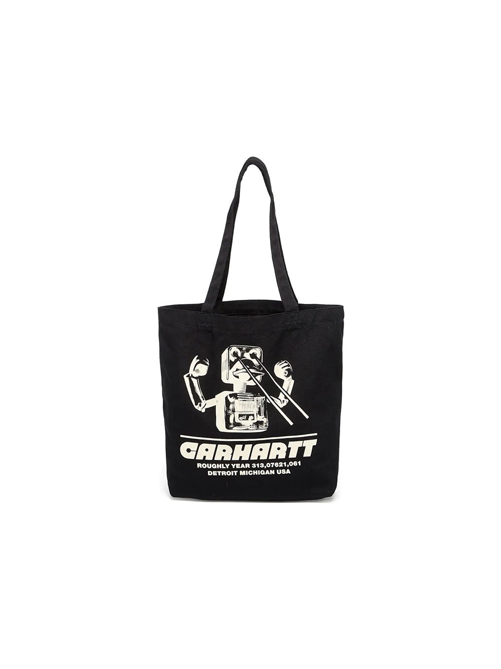 Borsa Tote In Canvas "Graphic"