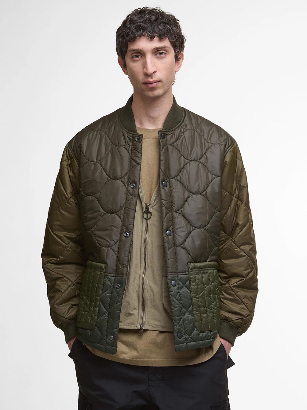 "Cording Quilted" Jacket
