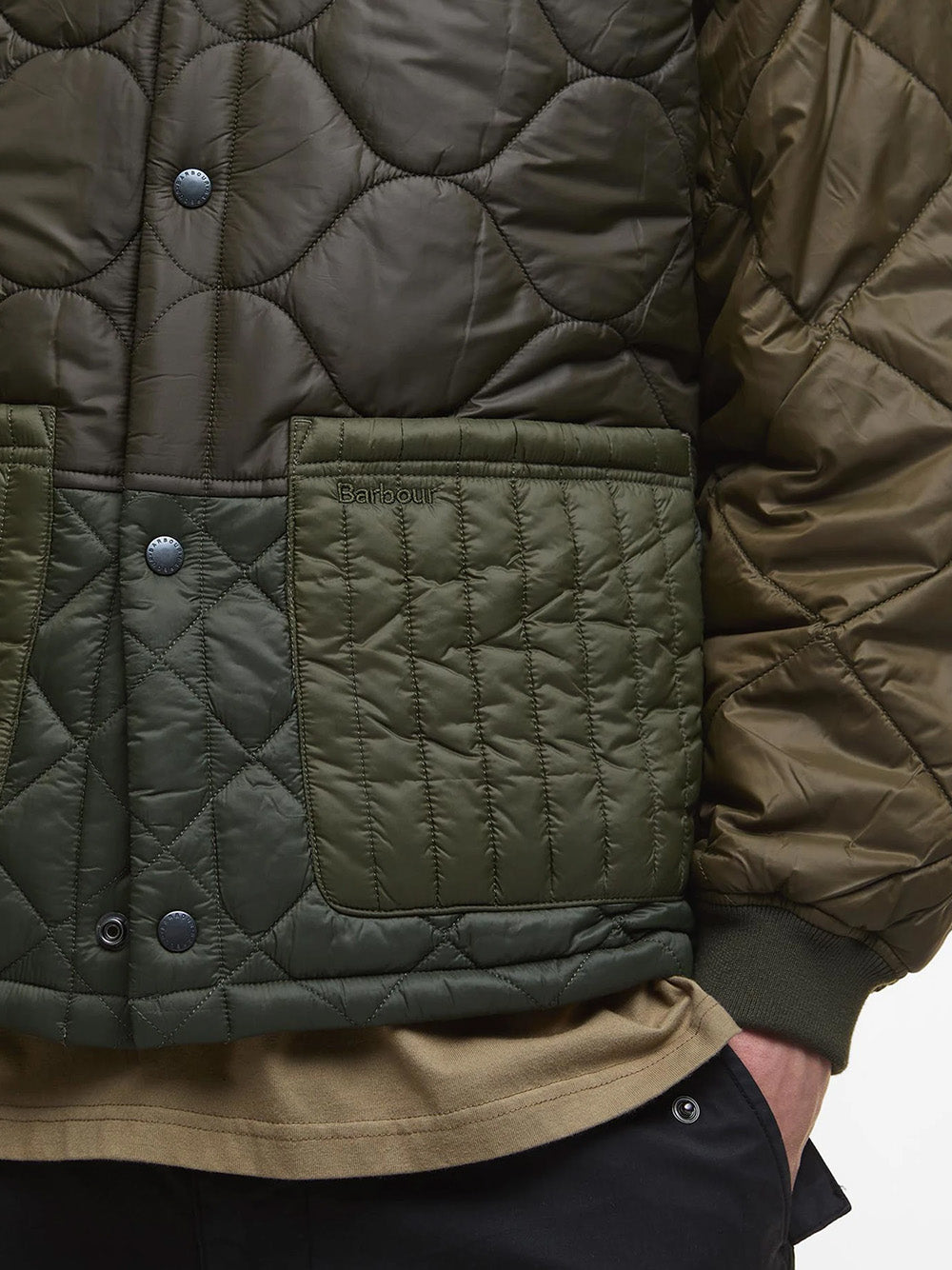 "Cording Quilted" Jacket