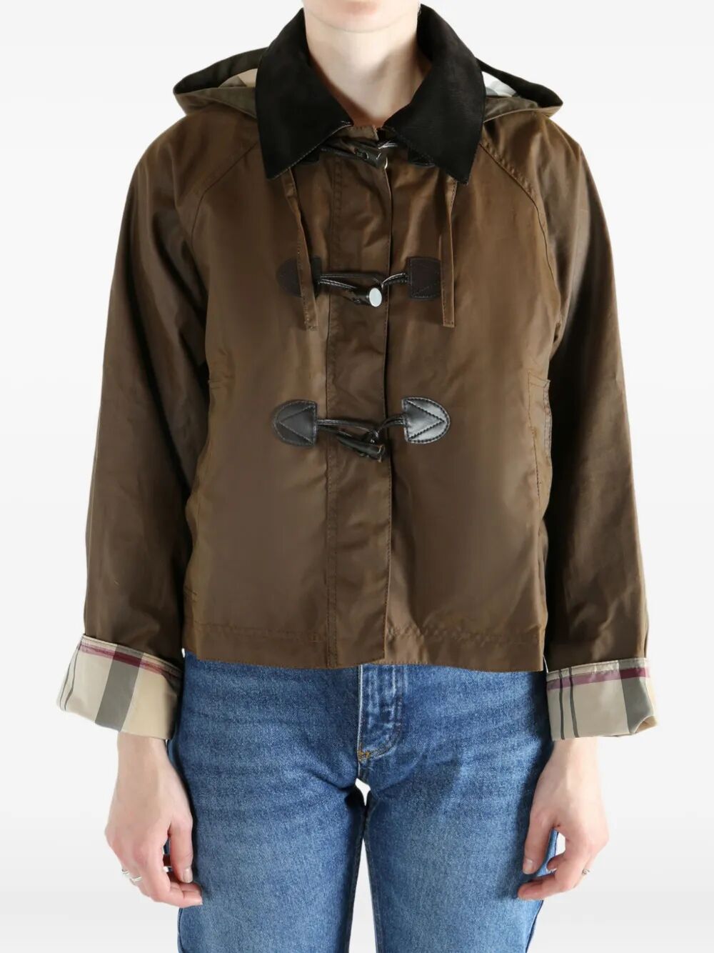 "Myra Waxed Duffle" Jacket