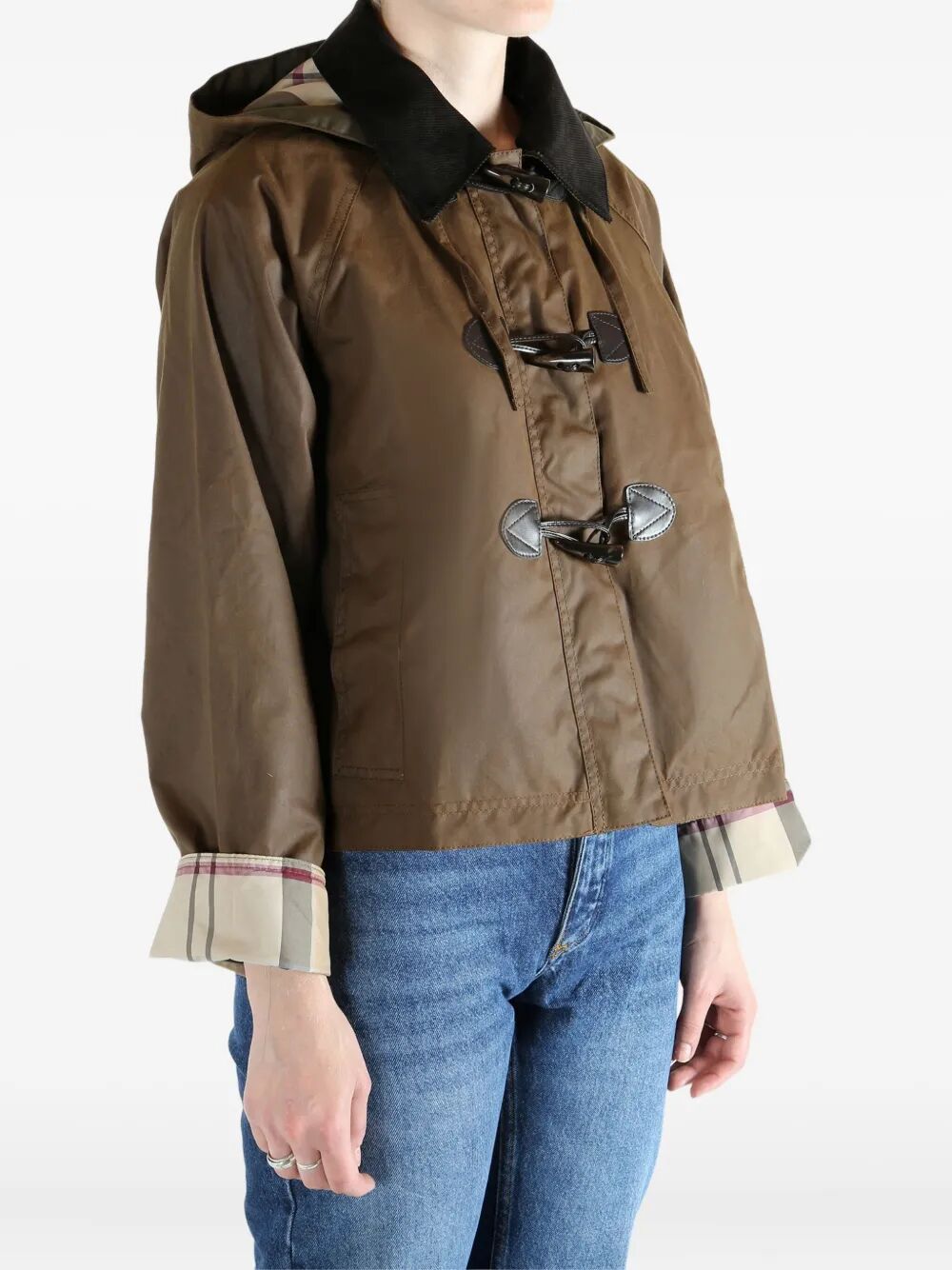 "Myra Waxed Duffle" Jacket