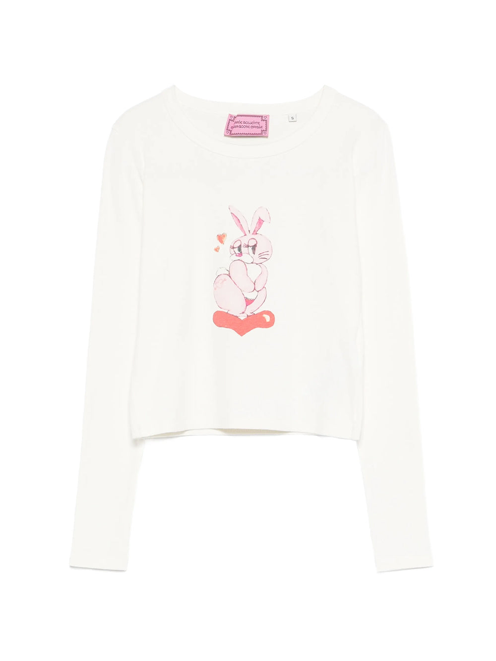 Maglia A Maniche Lunghe "Love Bunny"