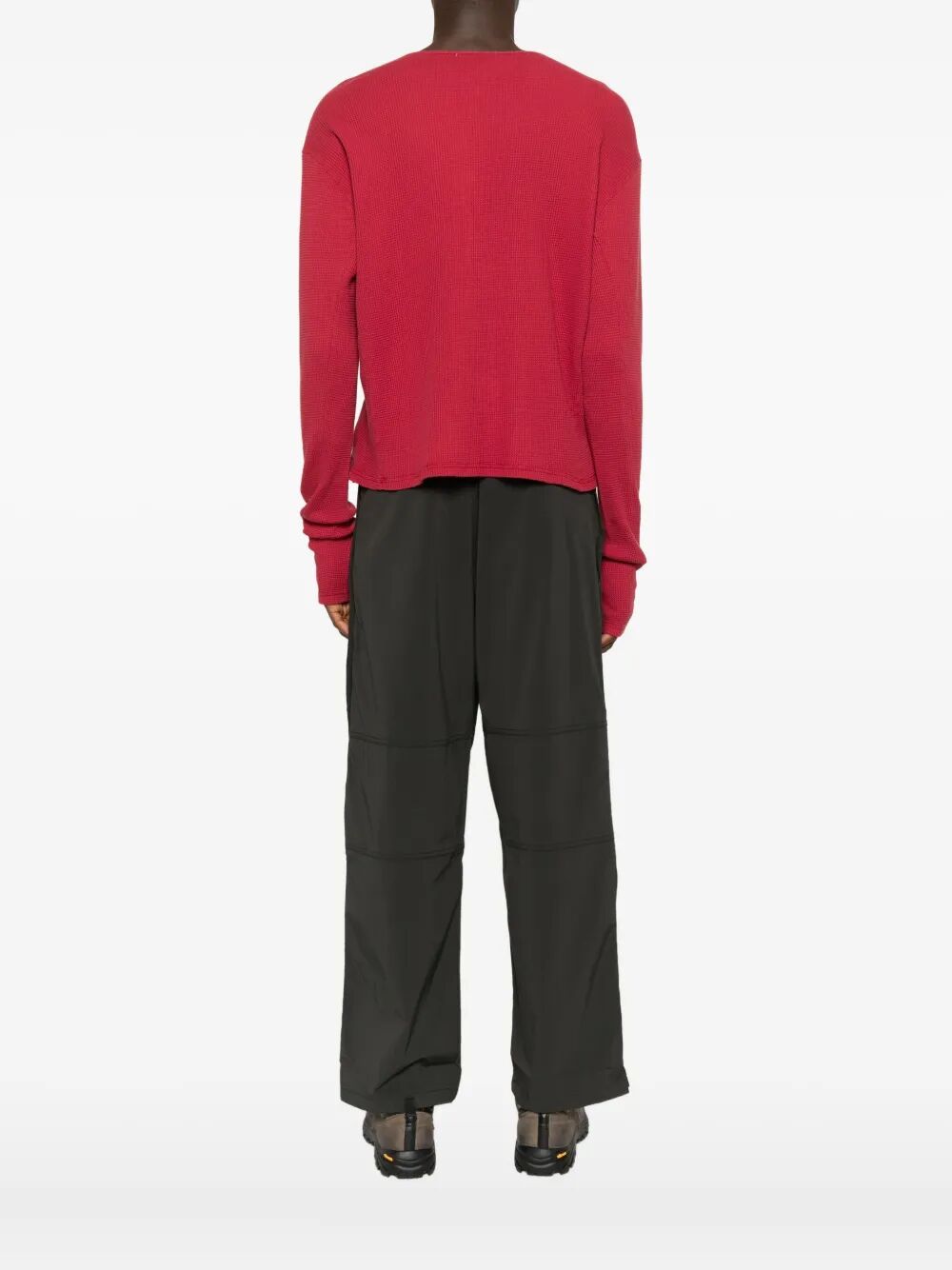 "Lis Henley" Long Sleeve Tee