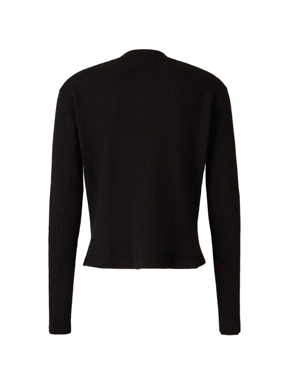 "Lis Henley" Long Sleeve Tee