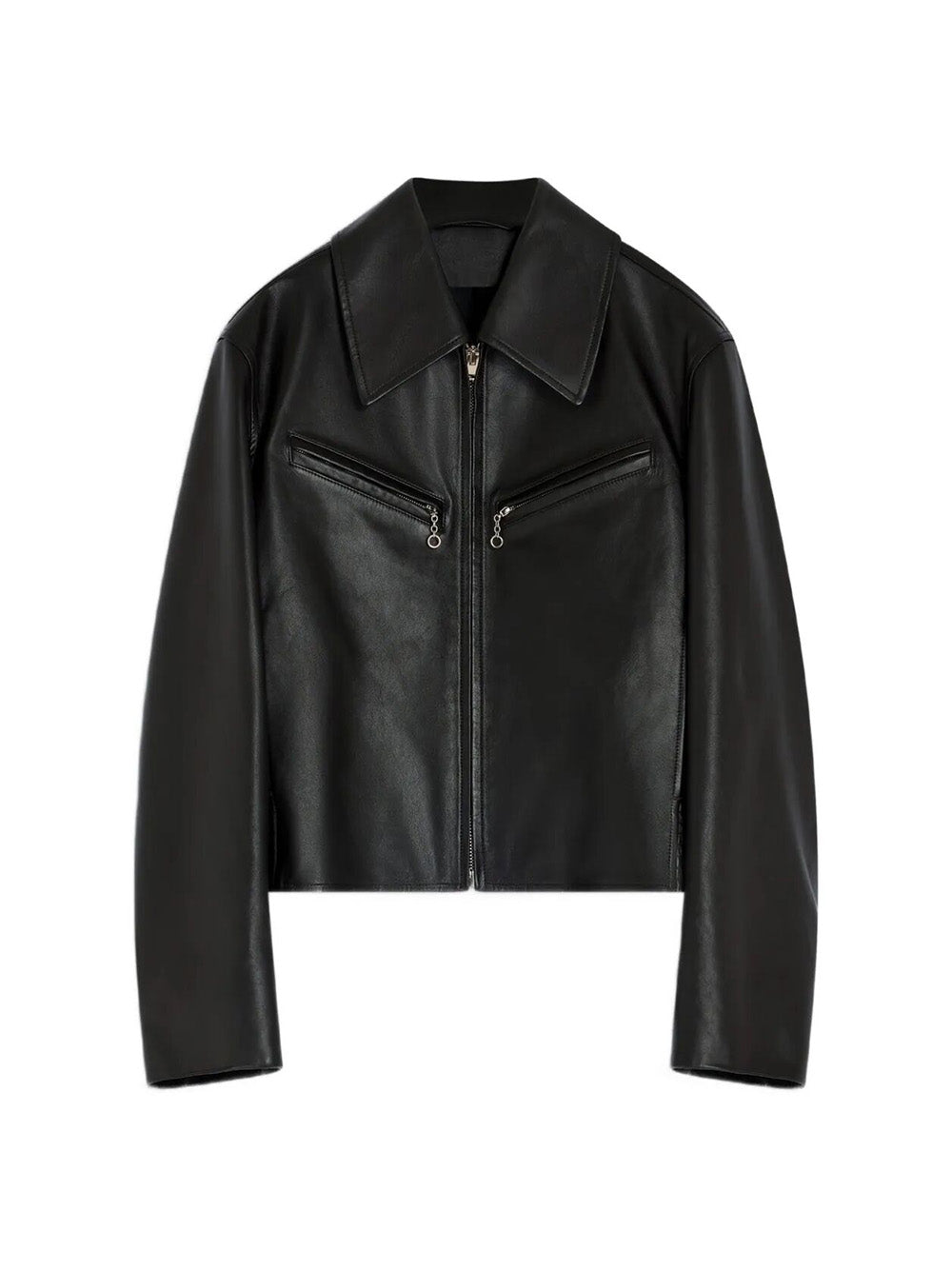 Giacca Di Pelle "Boxy"