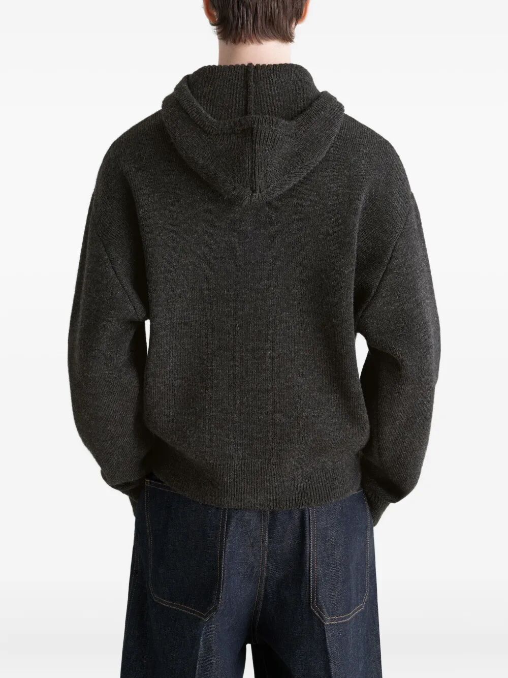 Maglione Con Cappuccio