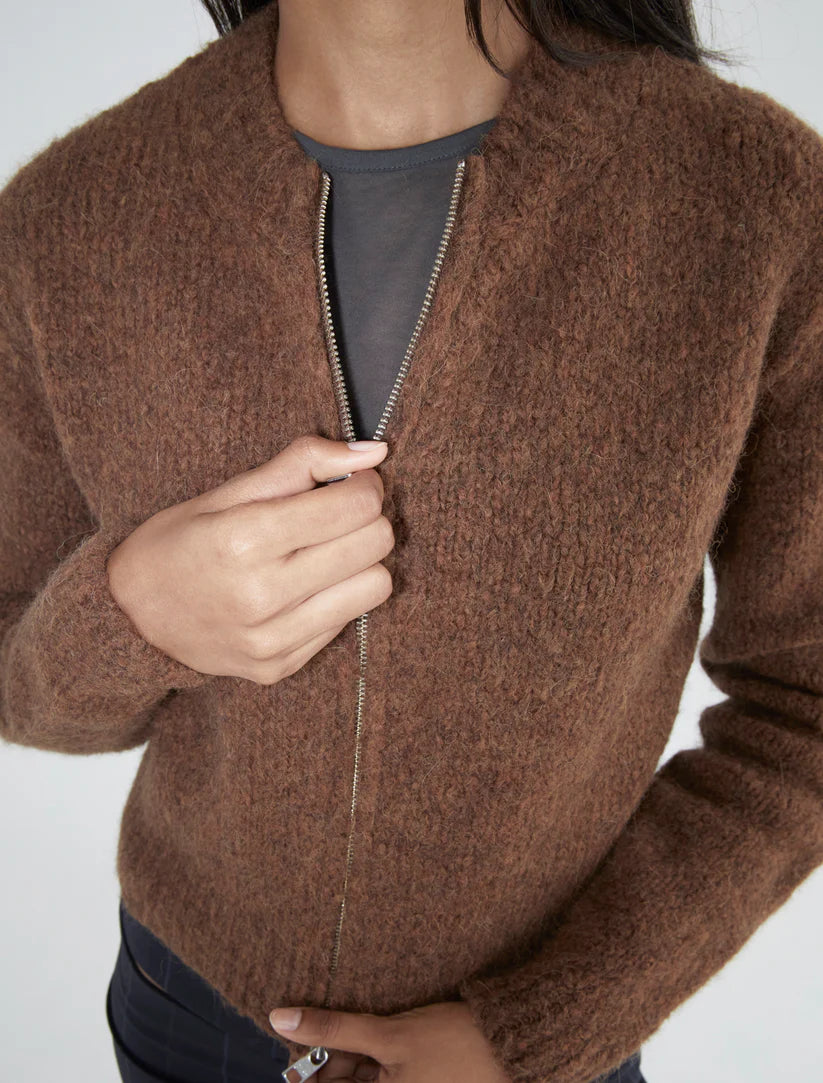 Cardigan "Hasta Luego Zip"