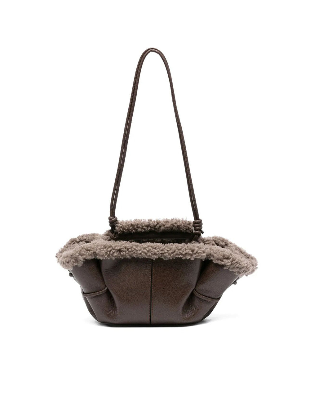 Borsa "Arta Mini Curly Shearling Trims"
