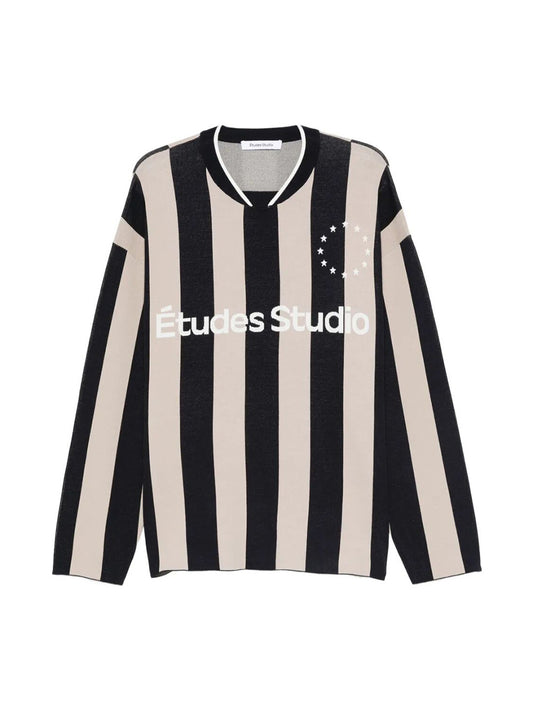 Maglia  A Maniche Lunghe "Soccer Striped"