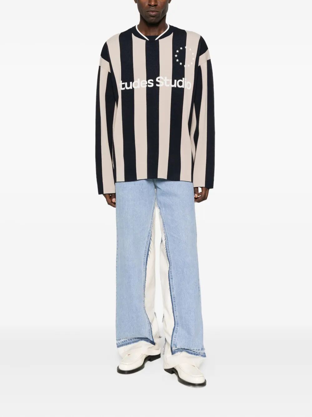 Maglia  A Maniche Lunghe "Soccer Striped"