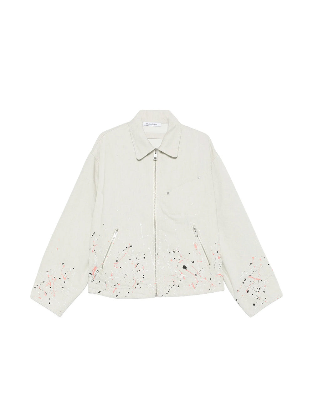 Giacca "Boxy Zipped Splash"