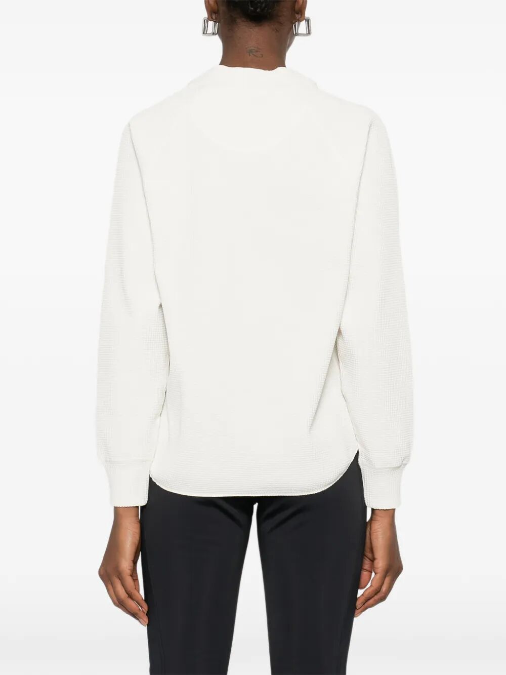 "WF Light Mock Neck L/S" T-shirt