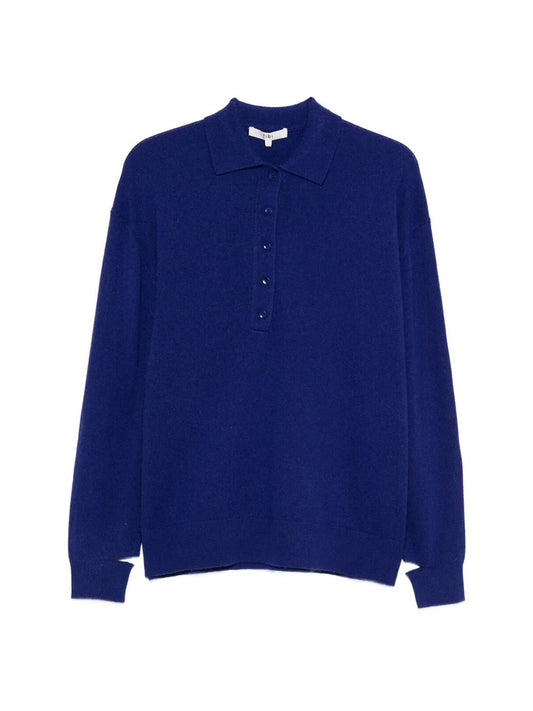 Maglione "Washable Cashmere Easy Polo"