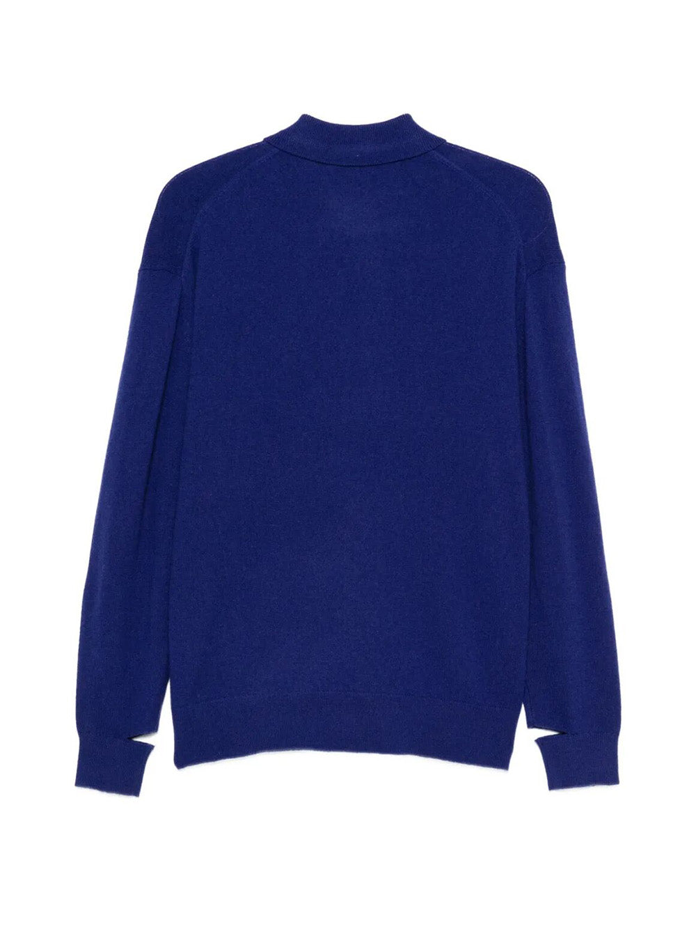 "Washable Cashmere Easy Polo" Pullover