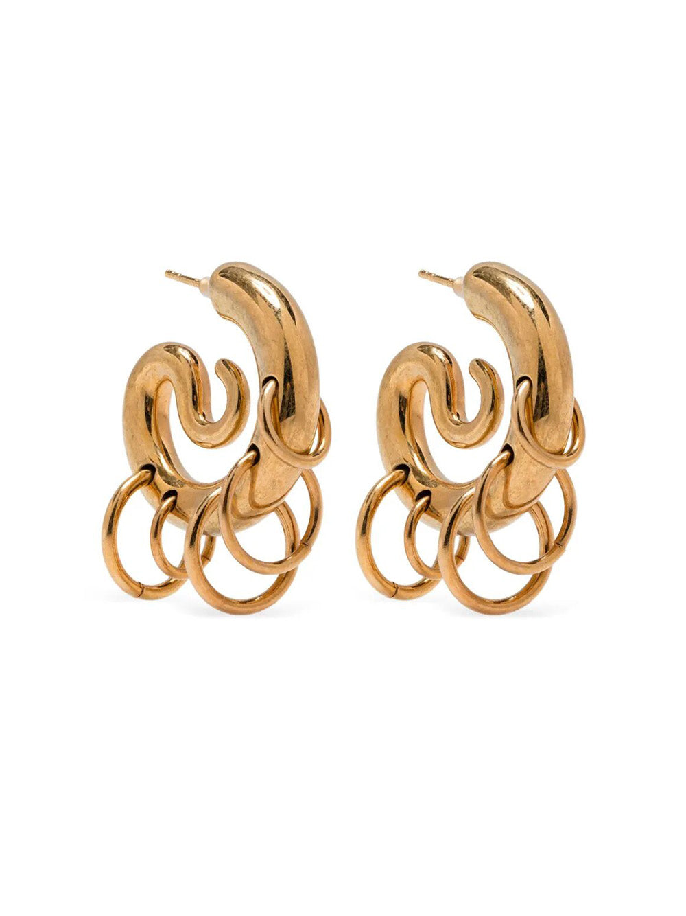 Orecchini "Pierced Serpent Hoops"
