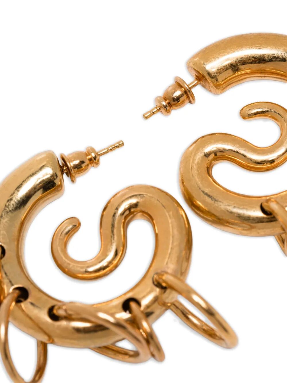 Orecchini "Pierced Serpent Hoops"