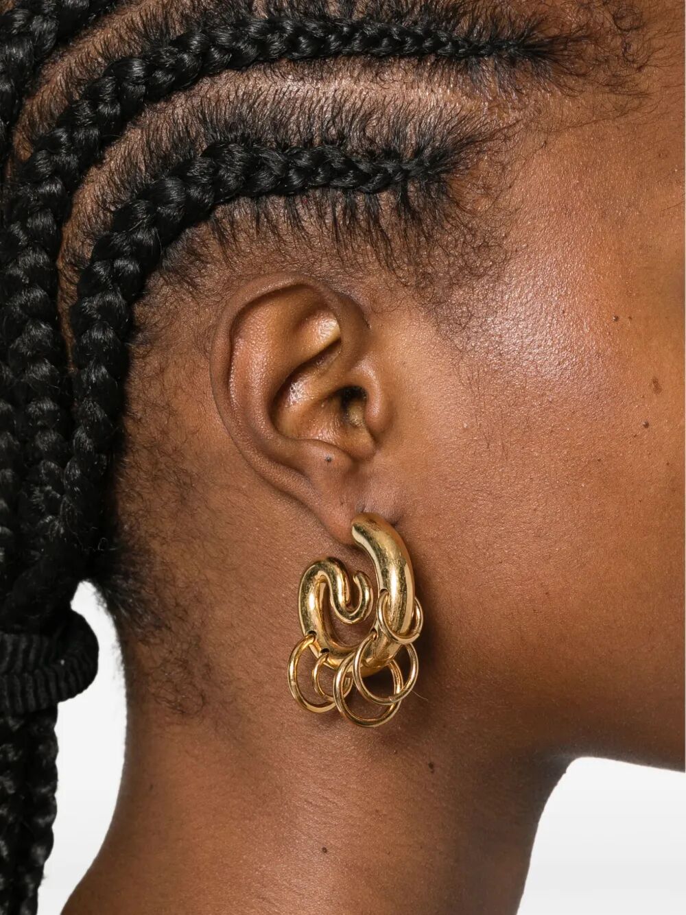 Orecchini "Pierced Serpent Hoops"
