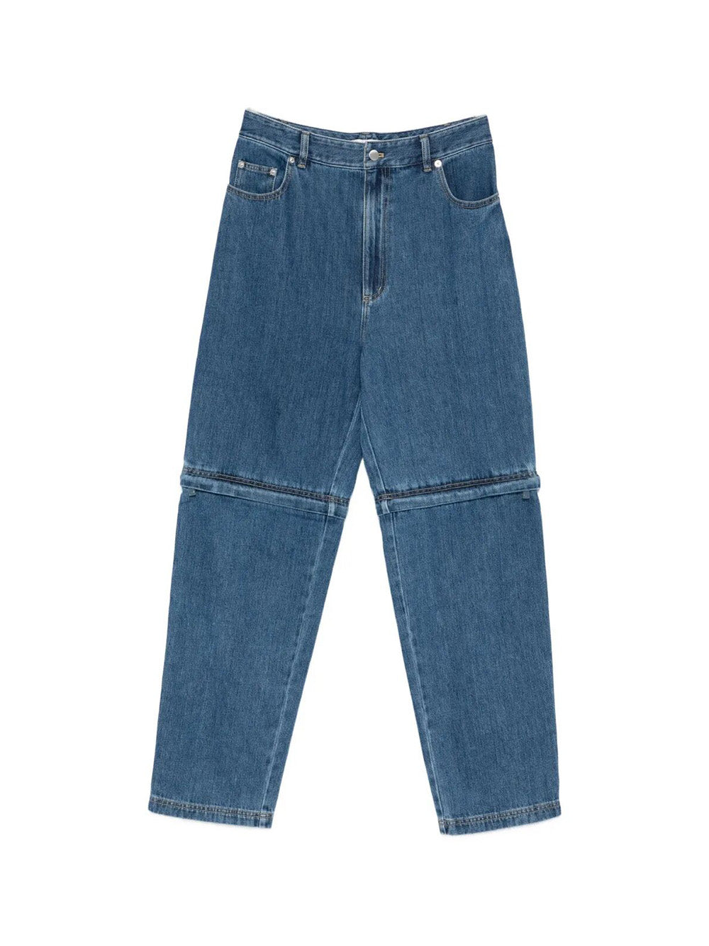 "Lars Denim Convertible Zip" Jeans