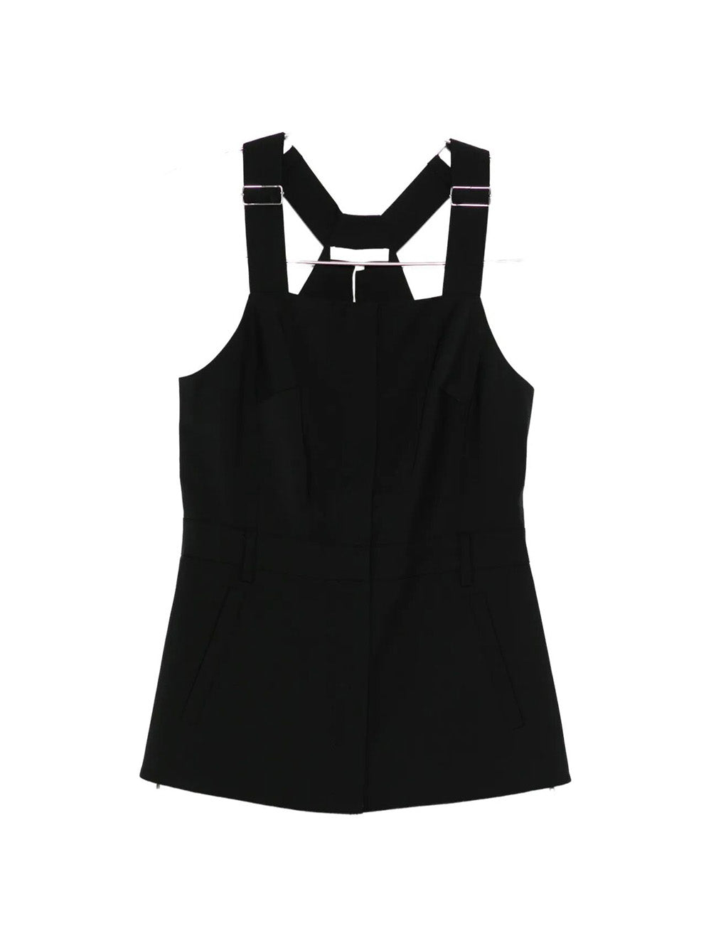 "Recycled Tropical Wool Overall" Top