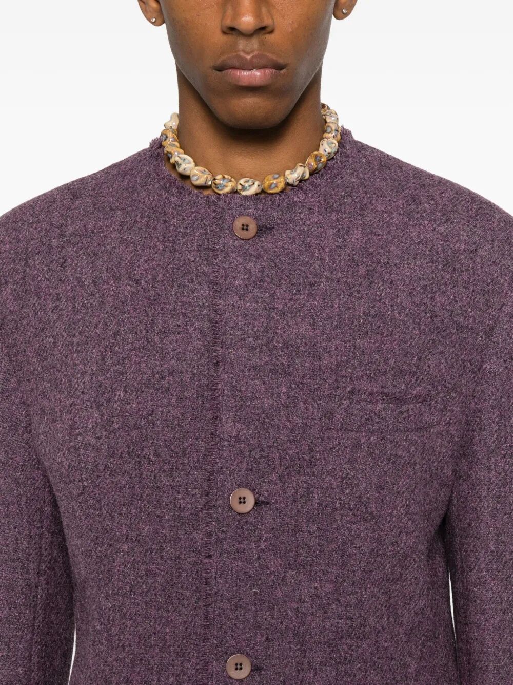 "Acid" Tweed Roundneck