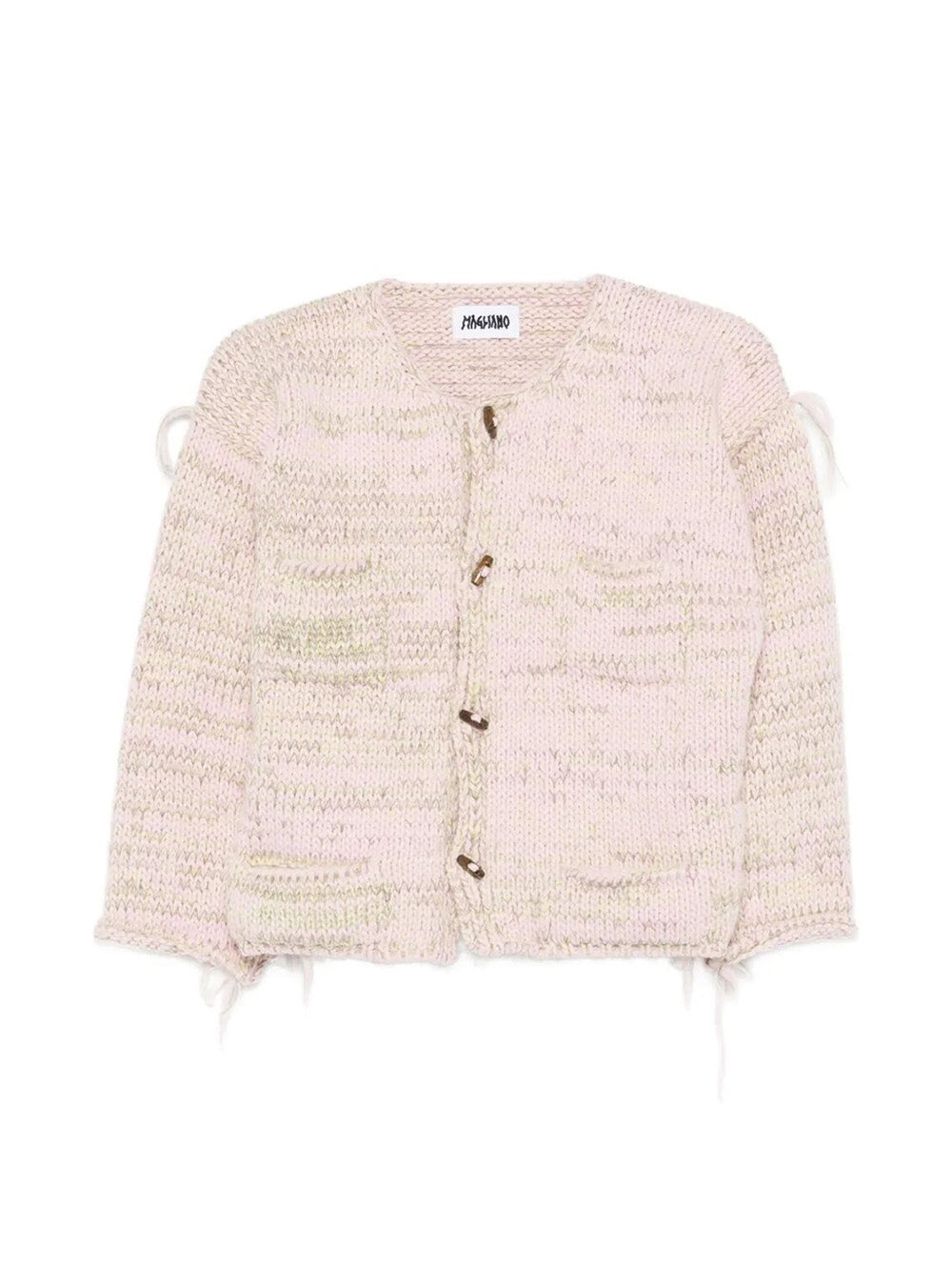 Cardigan "Freaky Knitted Roundneck"