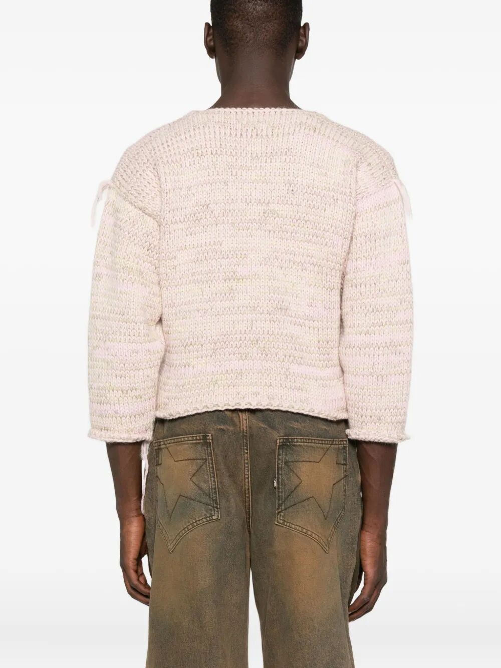 Cardigan "Freaky Knitted Roundneck"