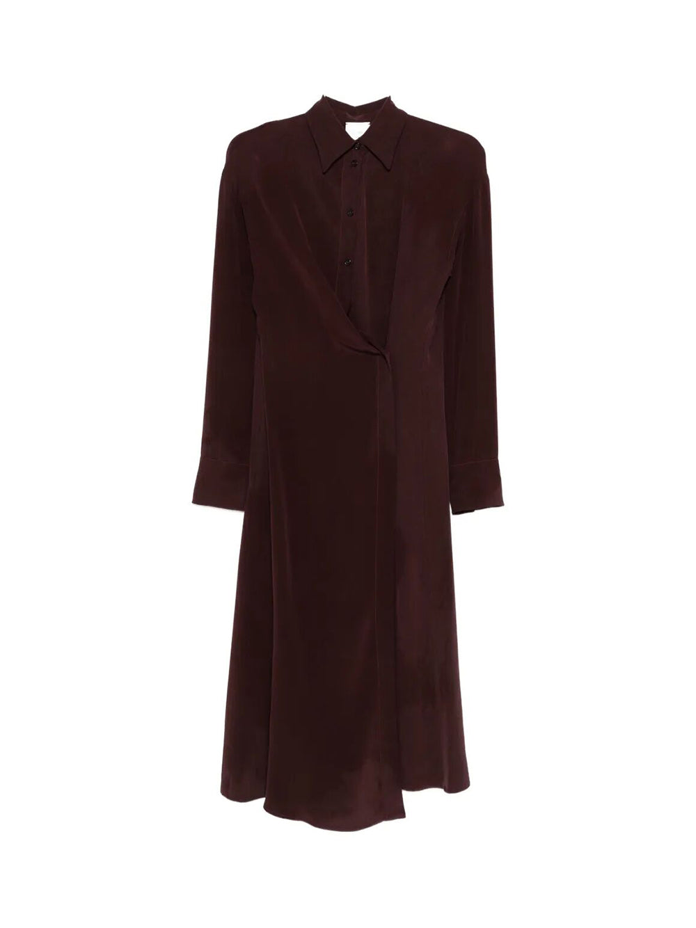 Abito Crepe De Chine Chemisier