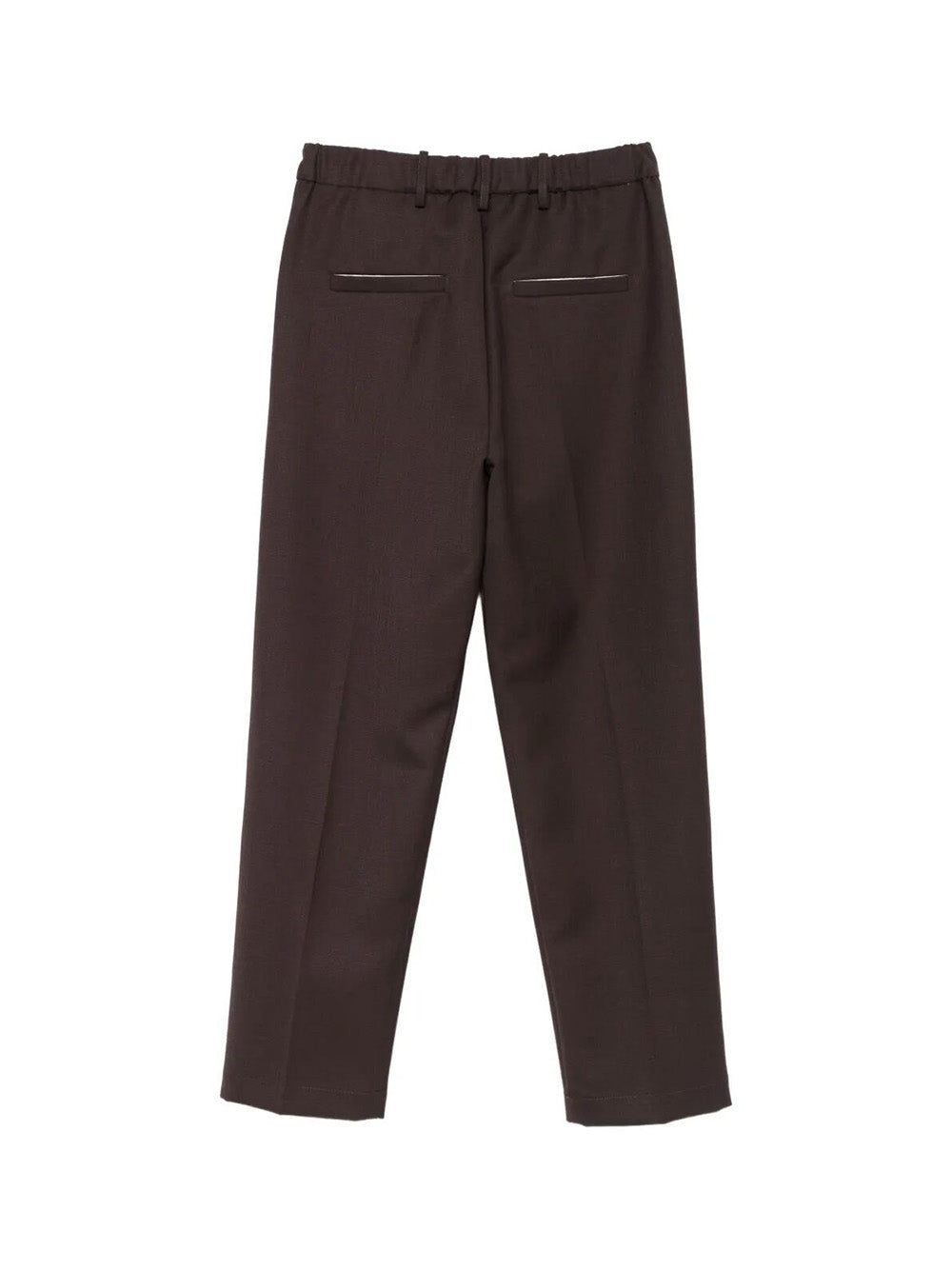 Pantaloni Poly Wool Sigaretta