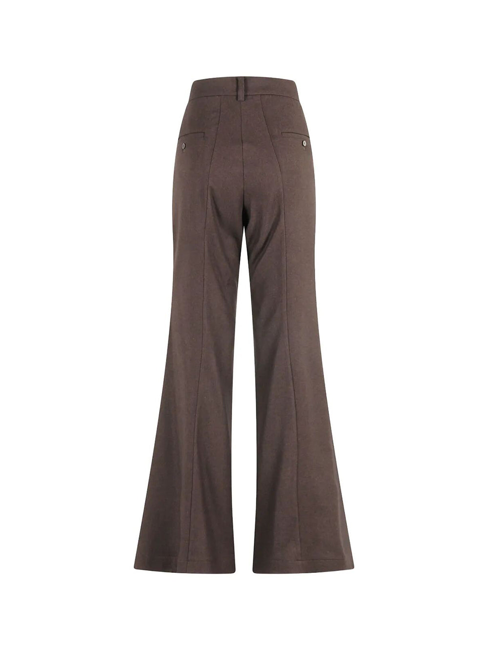 Pantaloni In Flanella Garzata Sartoriale