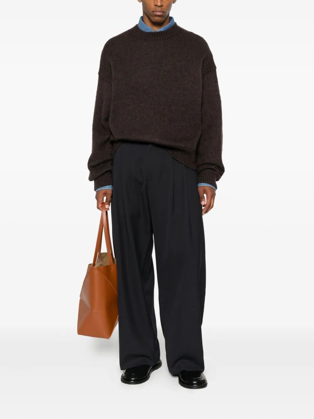 Pantaloni "Double Pleat Volume"