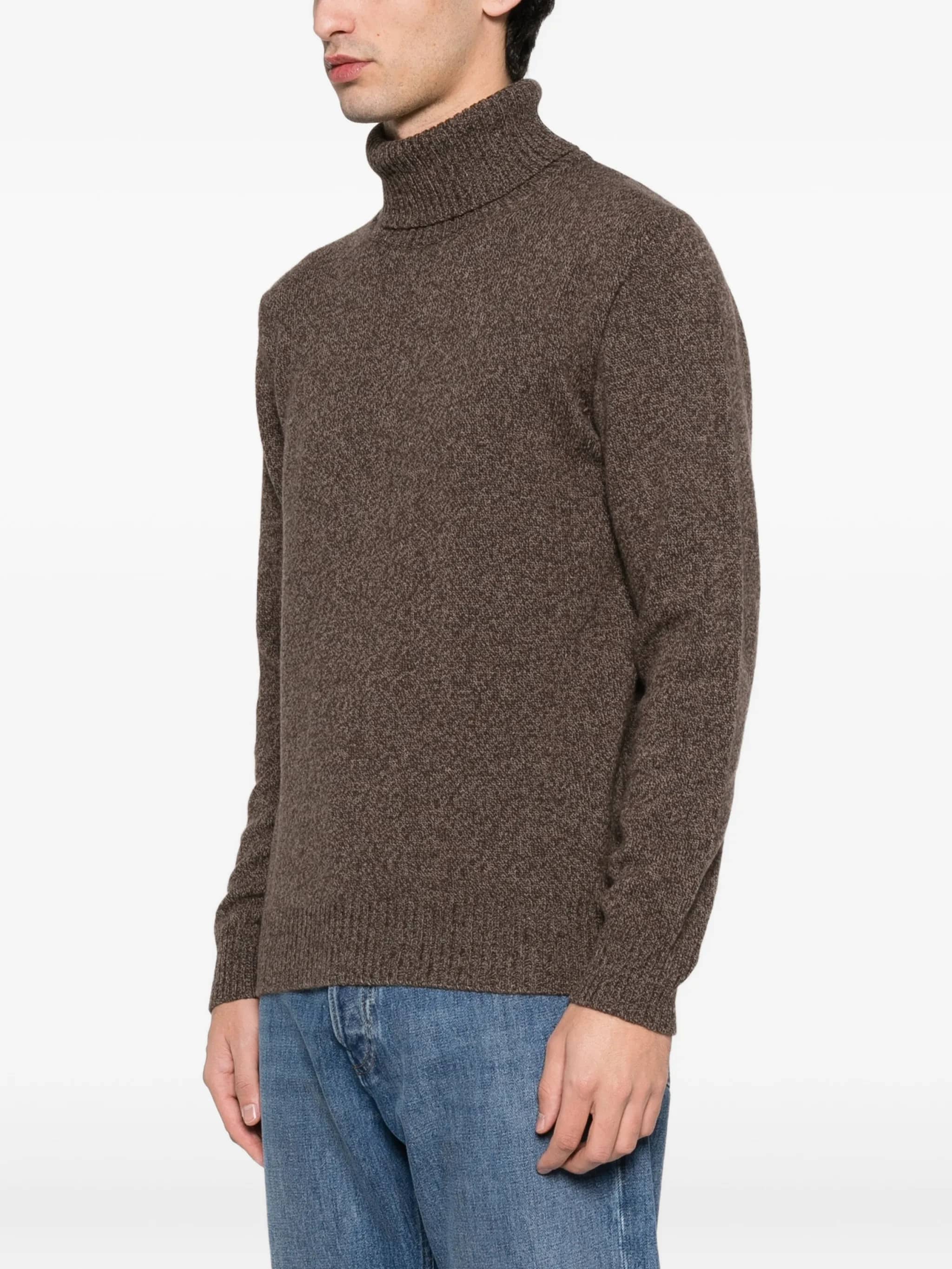 "ML Mouline" Turtleneck Sweater