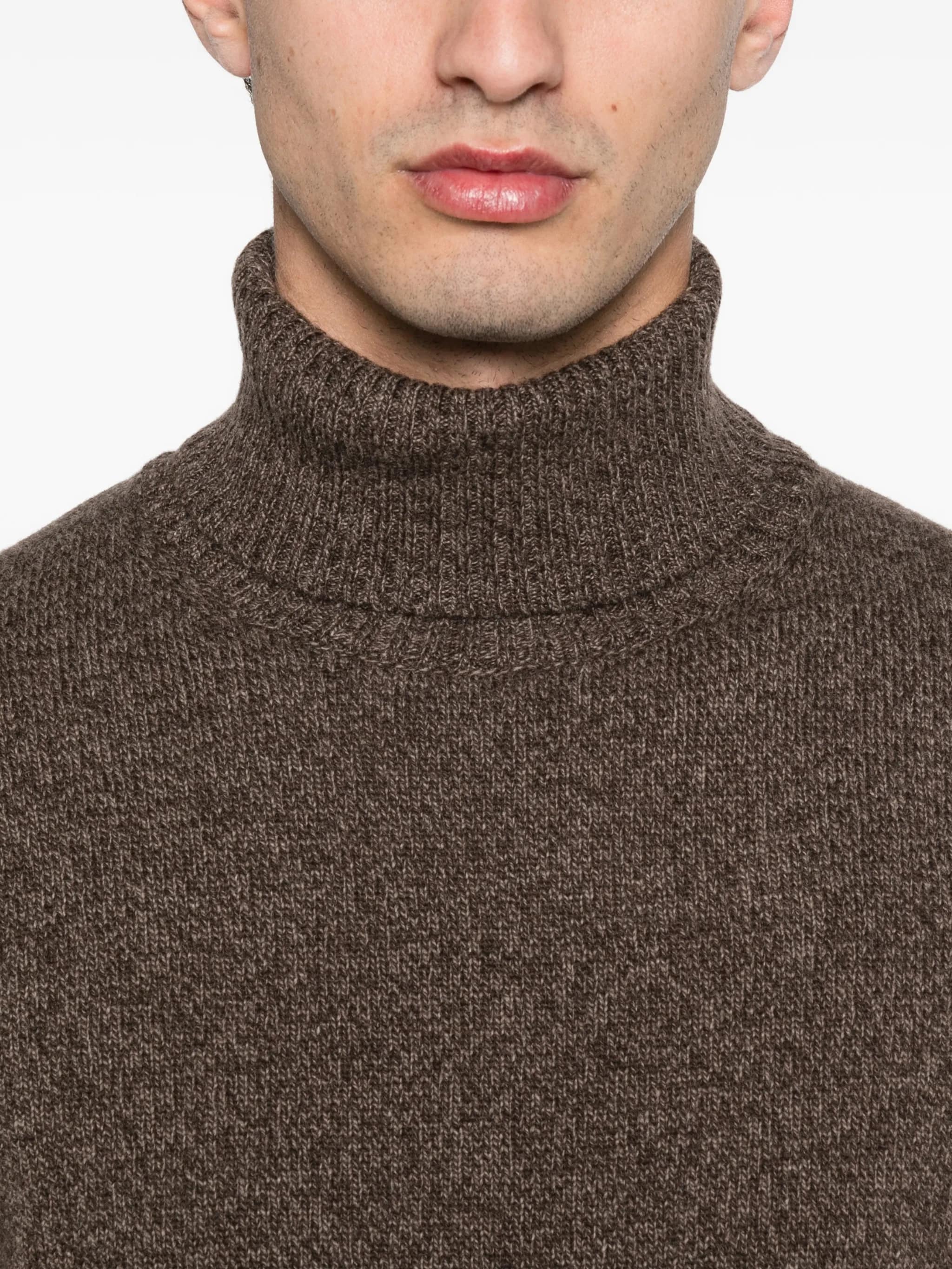 "ML Mouline" Turtleneck Sweater