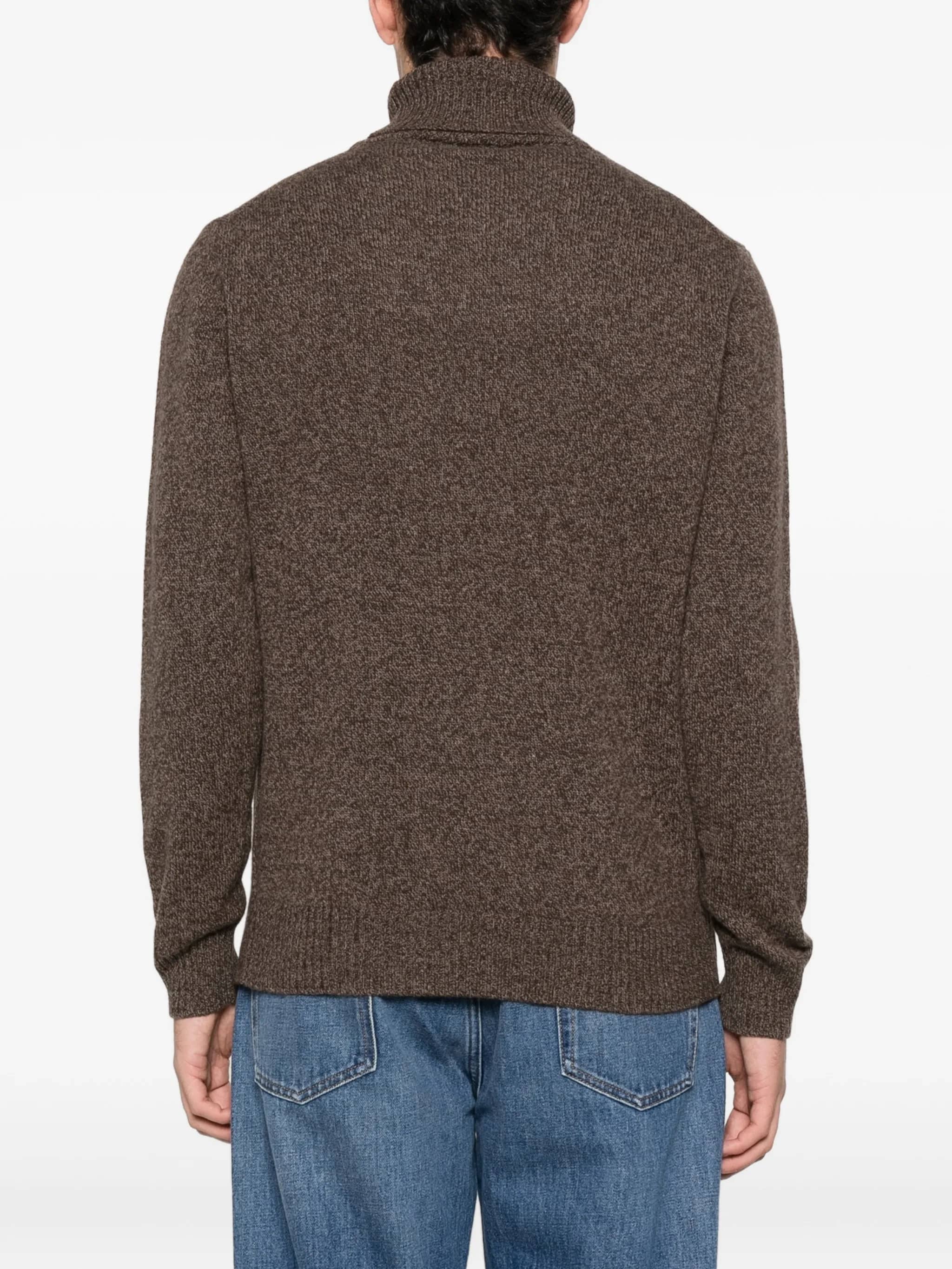 "ML Mouline" Turtleneck Sweater