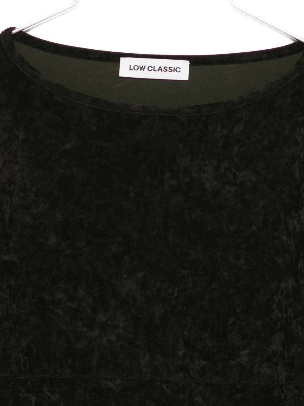 Top "Velvet Corset Point Sleeve"