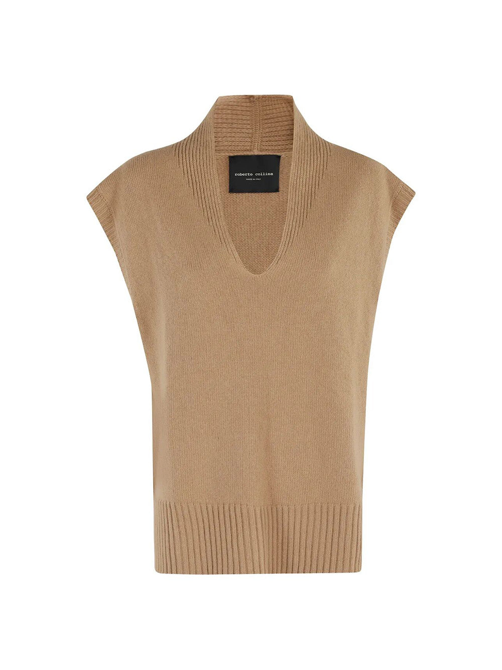 "Slipover" V Sweater