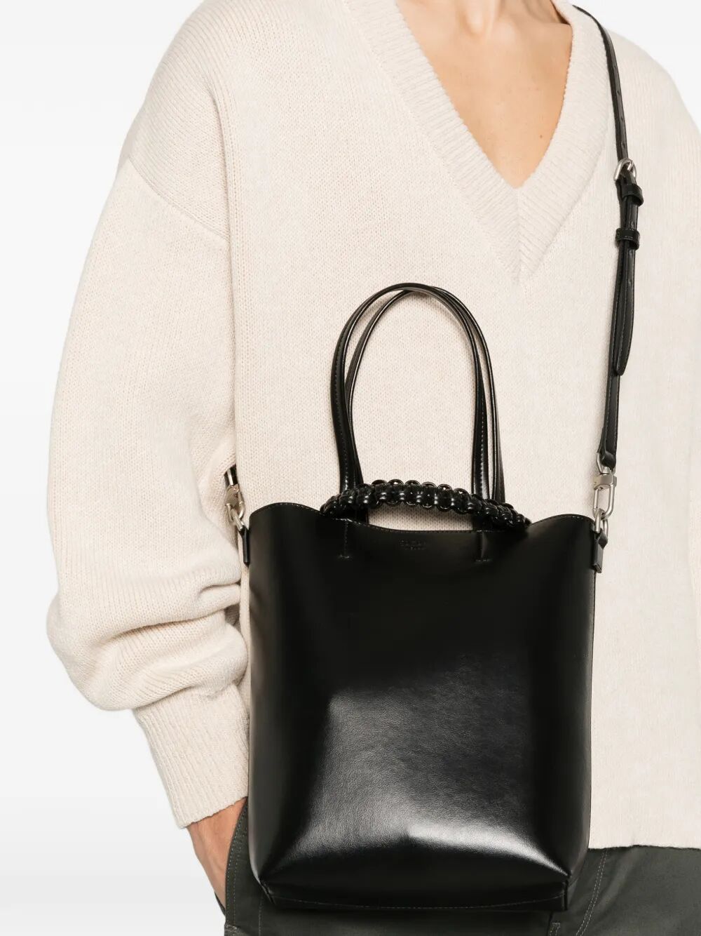 Borsa "Pazar Tote Nano Grape"