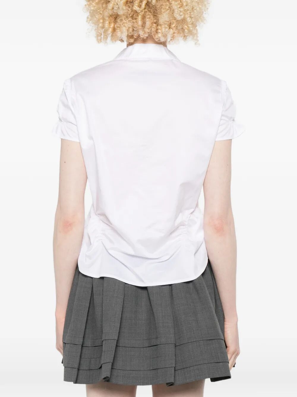 Camica A Maniche Corte "Wrinkle"