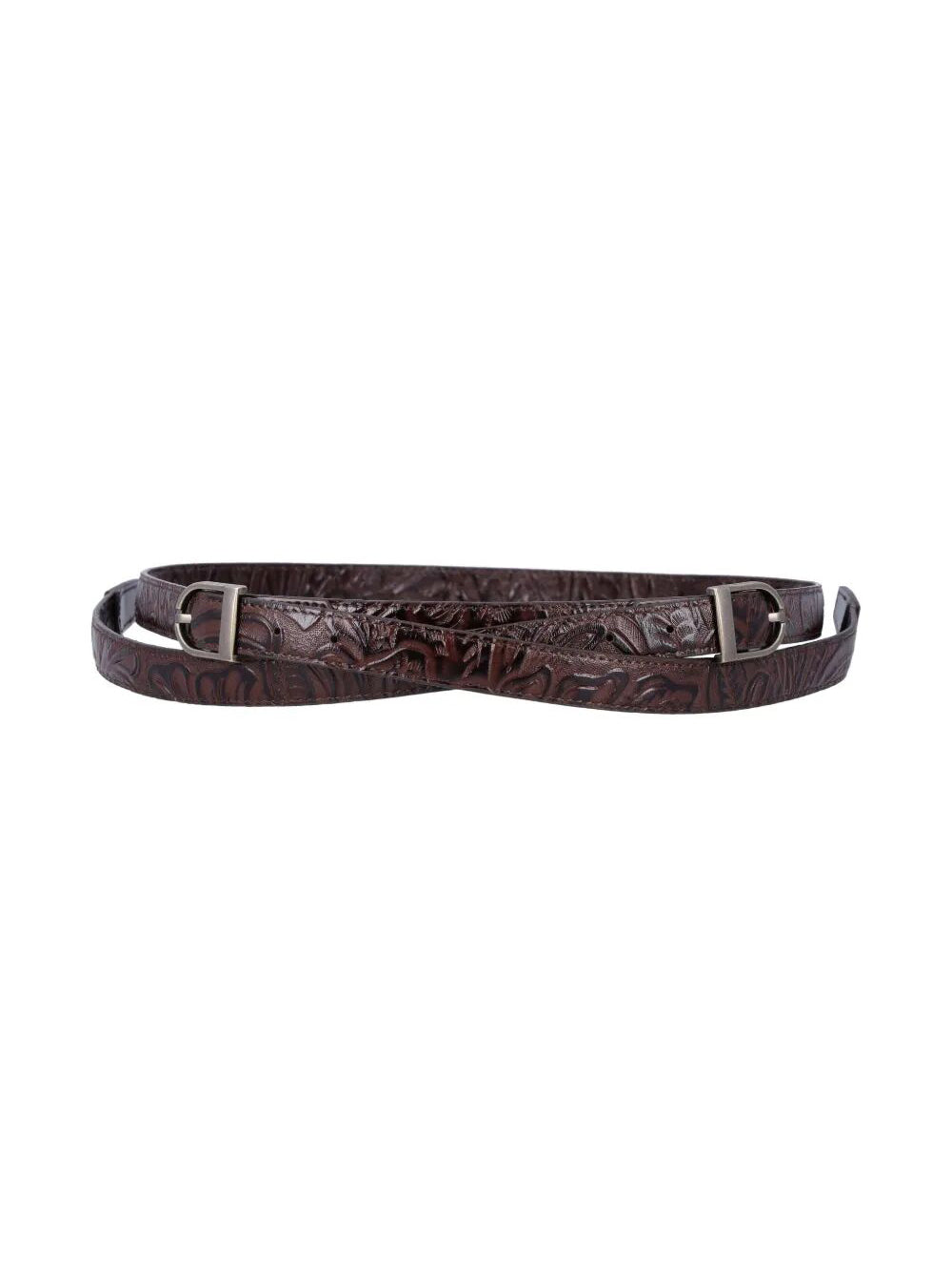 Cintura In Pelle "Two Way Buckle"